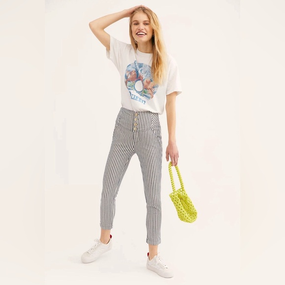 Free People: Frankie High Waist Skinny Pants - Picture 9 of 9